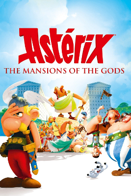 asterix and the land of gods poster